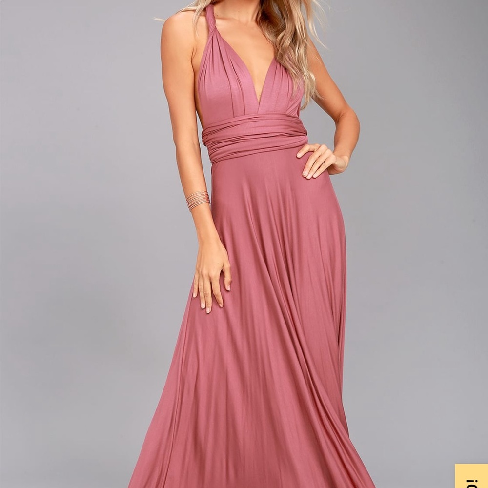 Maxi wrap dress